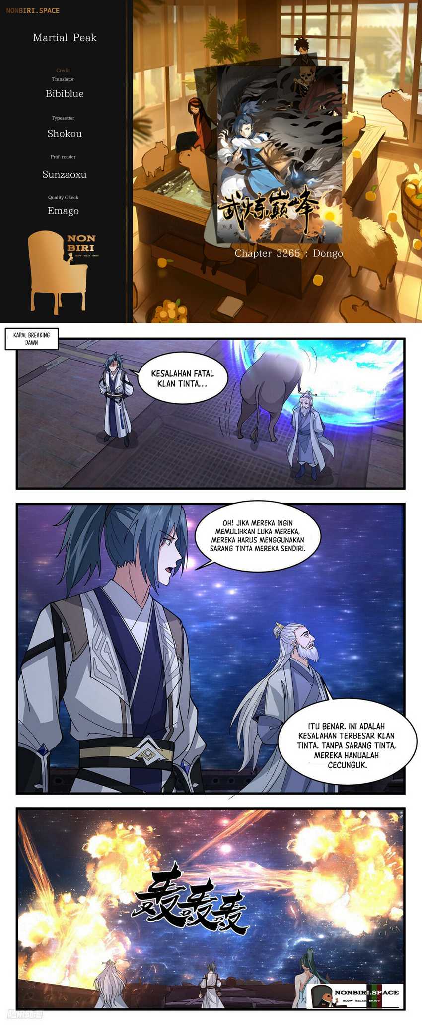 Halaman 1 dari Martial Peak Chapter 3265