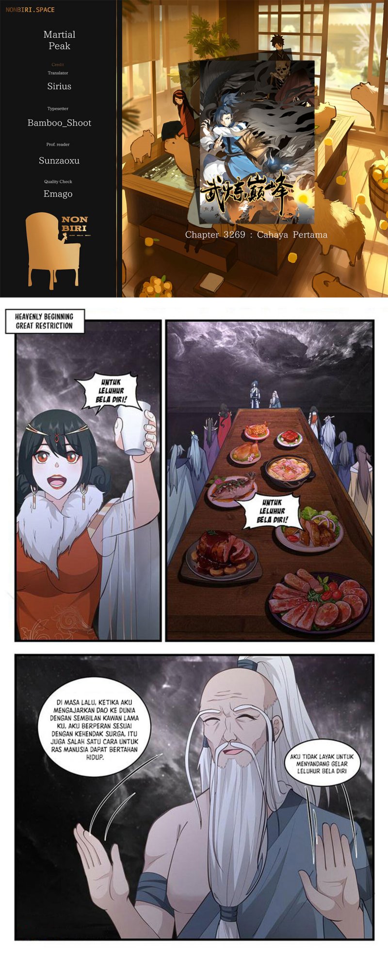 Halaman 1 dari Martial Peak Chapter 3269