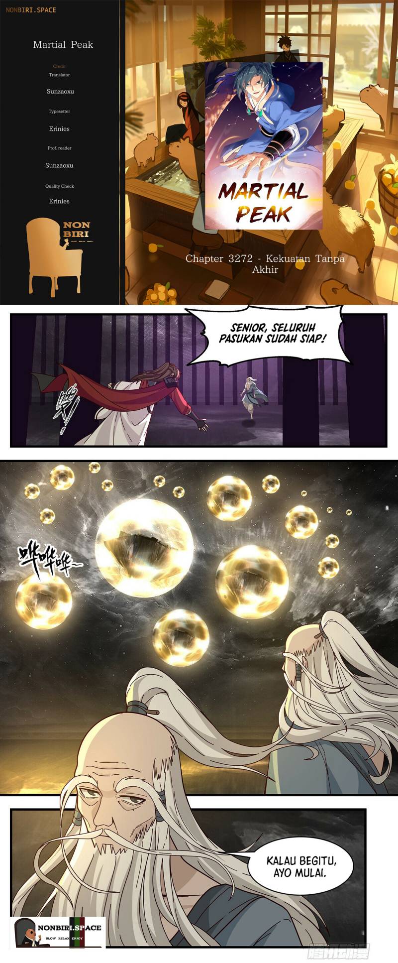 Halaman 1 dari Martial Peak Chapter 3272