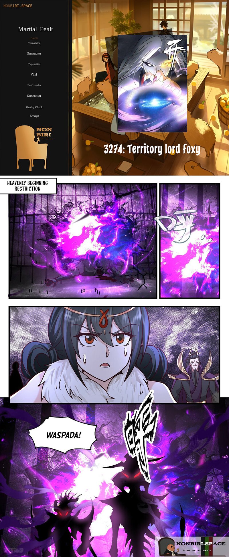 Halaman 1 dari Martial Peak Chapter 3274