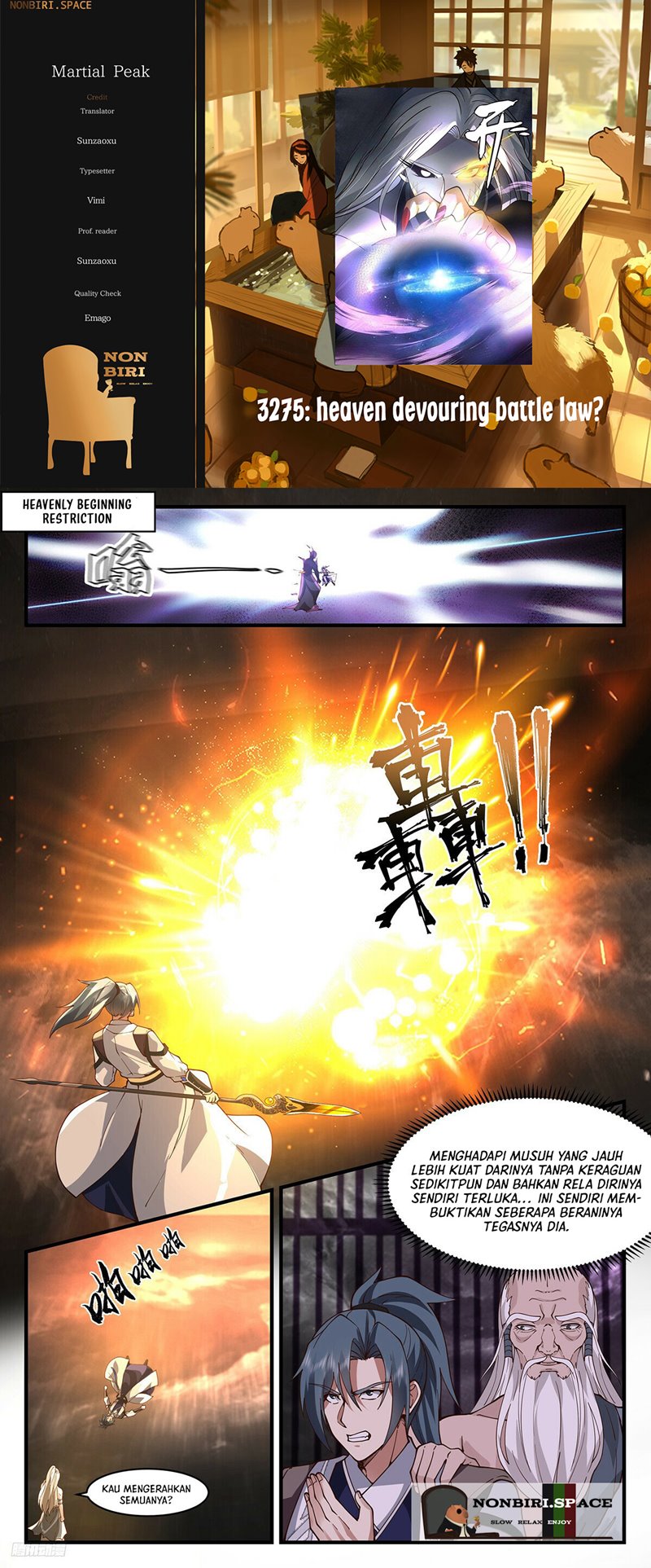 Halaman 1 dari Martial Peak Chapter 3275