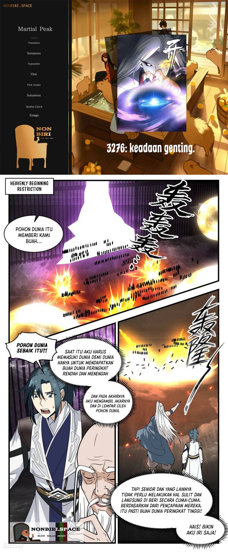 Halaman 1 dari Martial Peak Chapter 3276