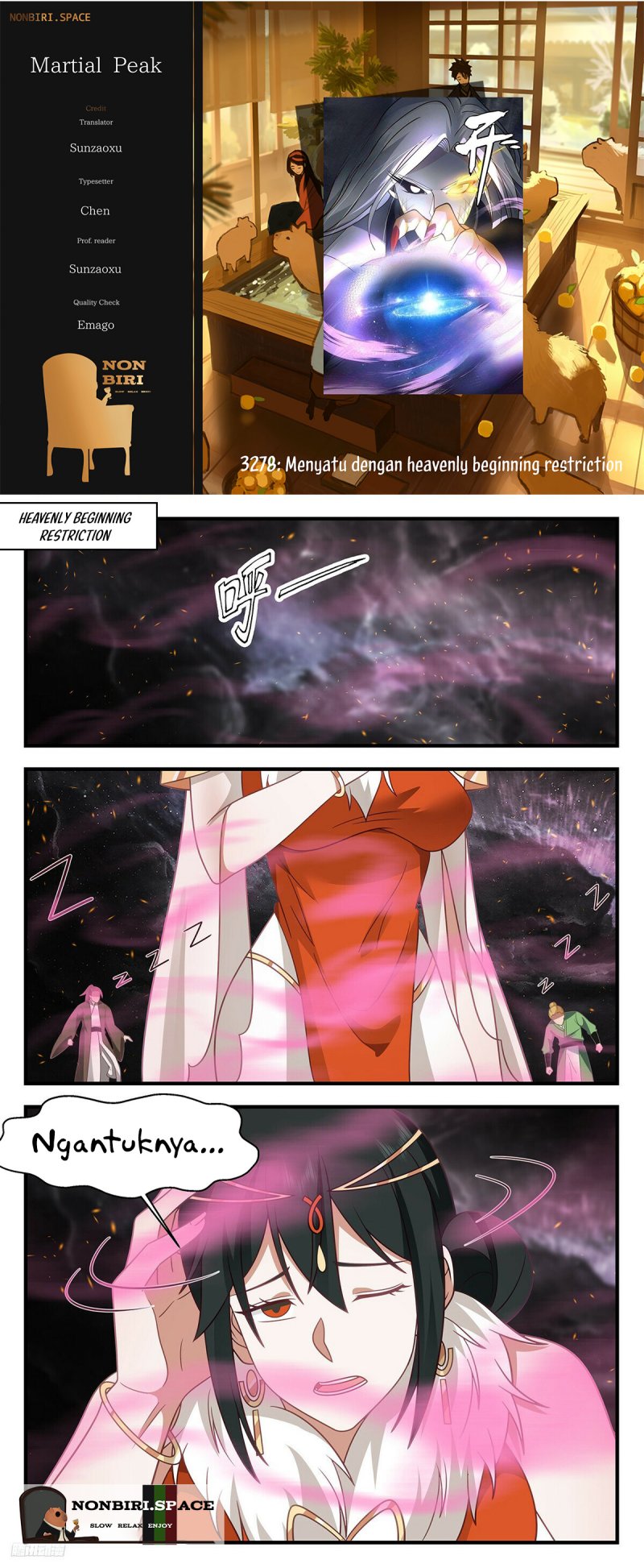 Halaman 1 dari Martial Peak Chapter 3278