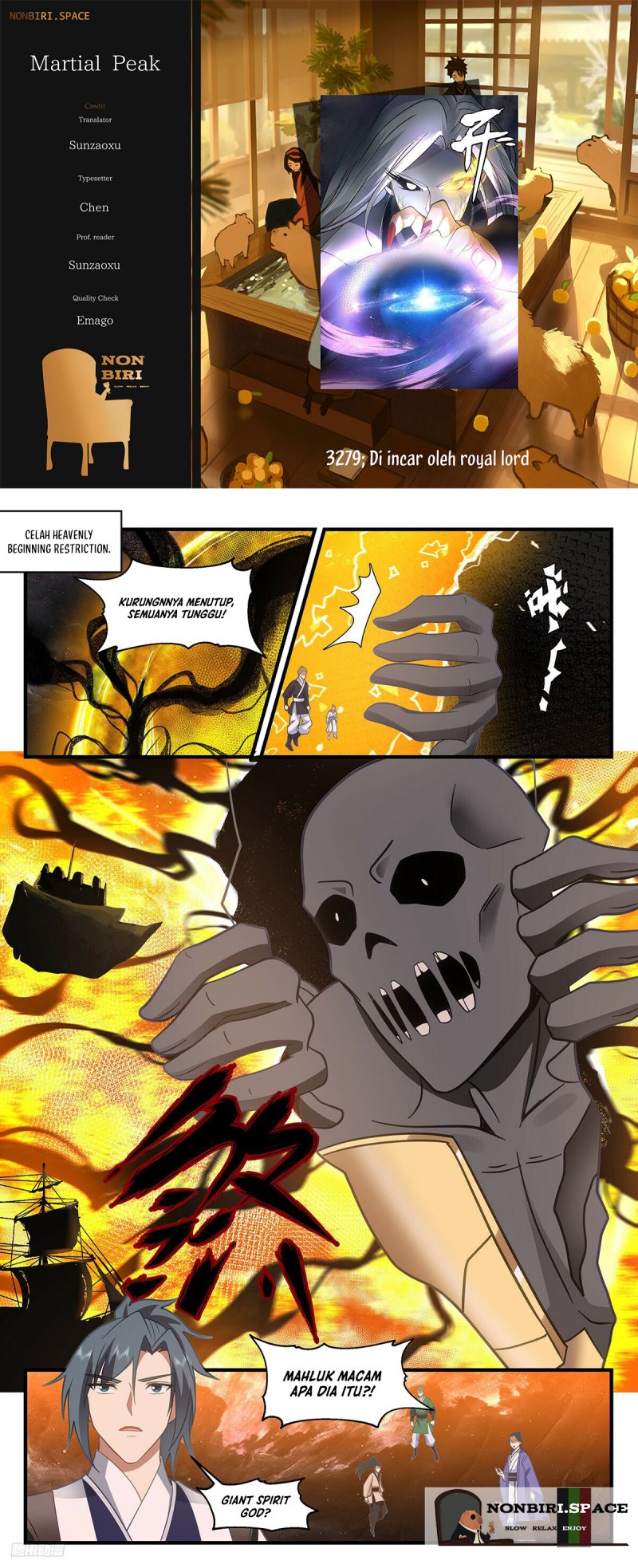 Halaman 1 dari Martial Peak Chapter 3279