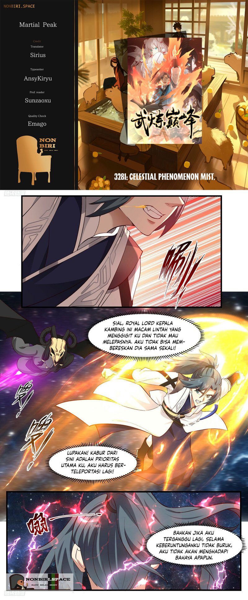 Halaman 1 dari Martial Peak Chapter 3281