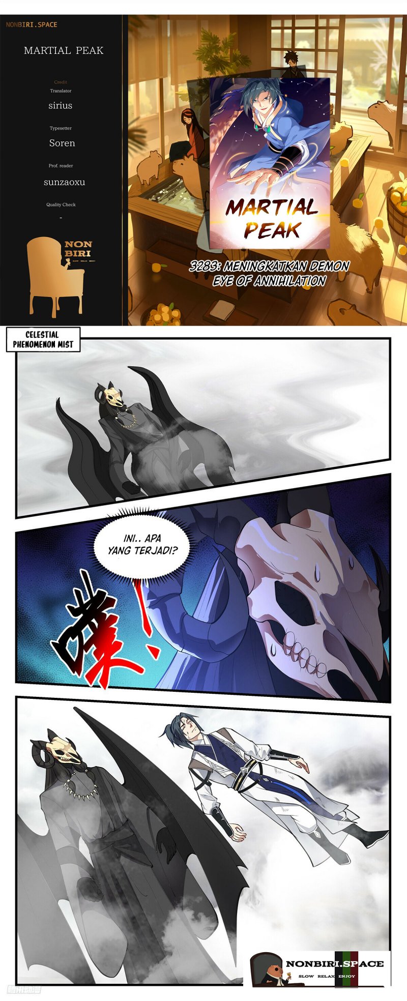 Halaman 1 dari Martial Peak Chapter 3283