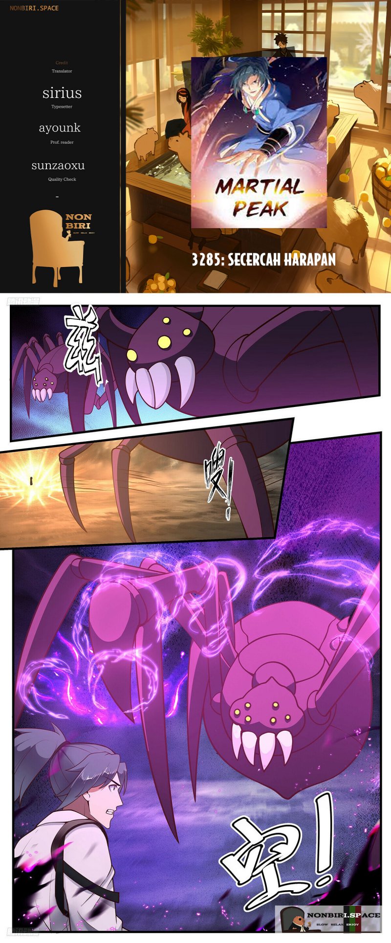 Halaman 1 dari Martial Peak Chapter 3285