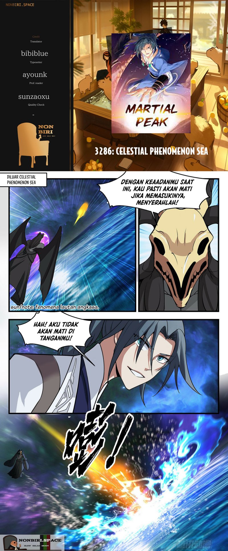 Halaman 1 dari Martial Peak Chapter 3286