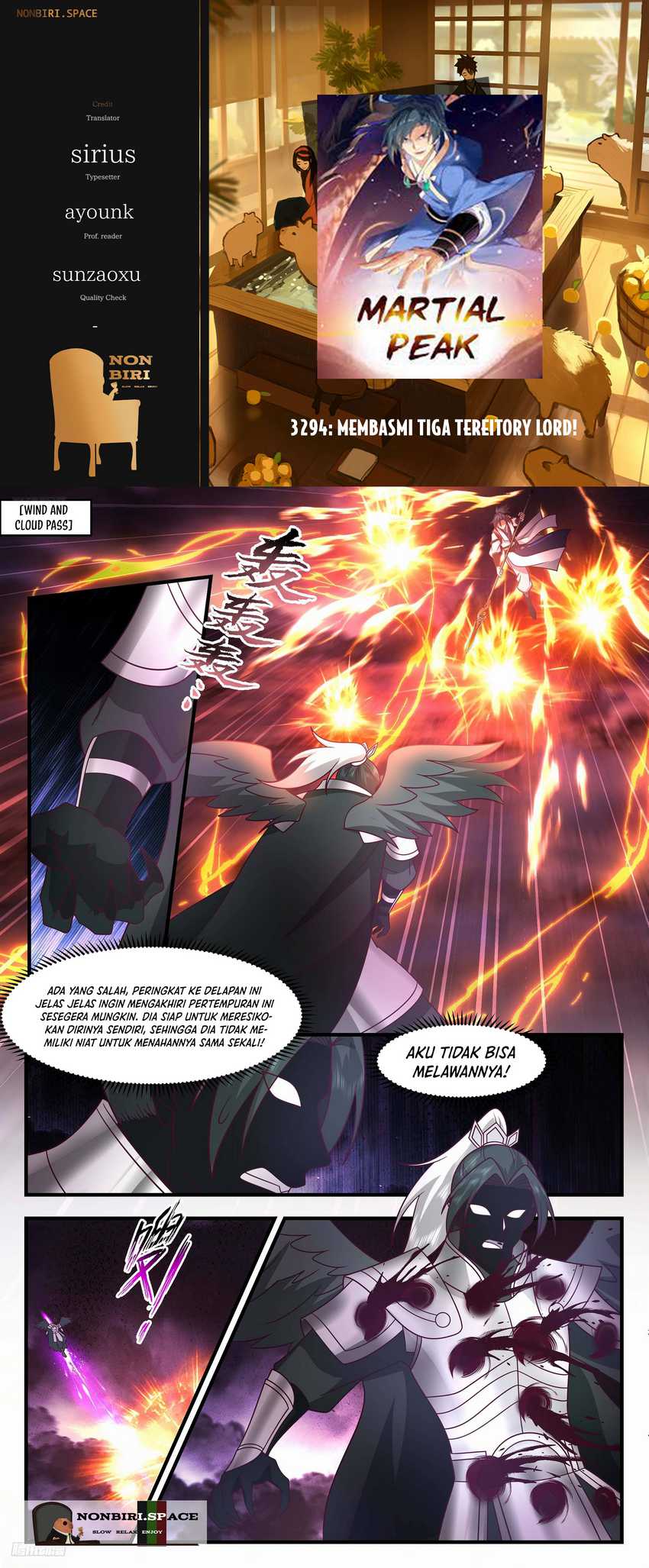 Halaman 1 dari Martial Peak Chapter 3294