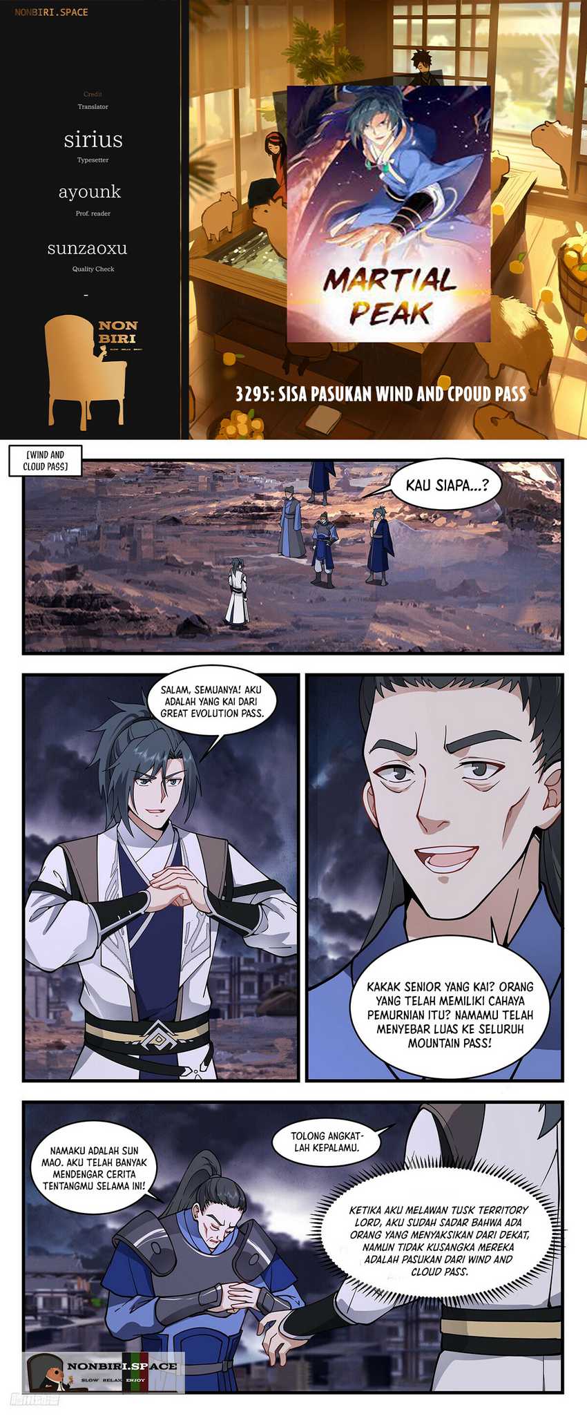 Halaman 1 dari Martial Peak Chapter 3295