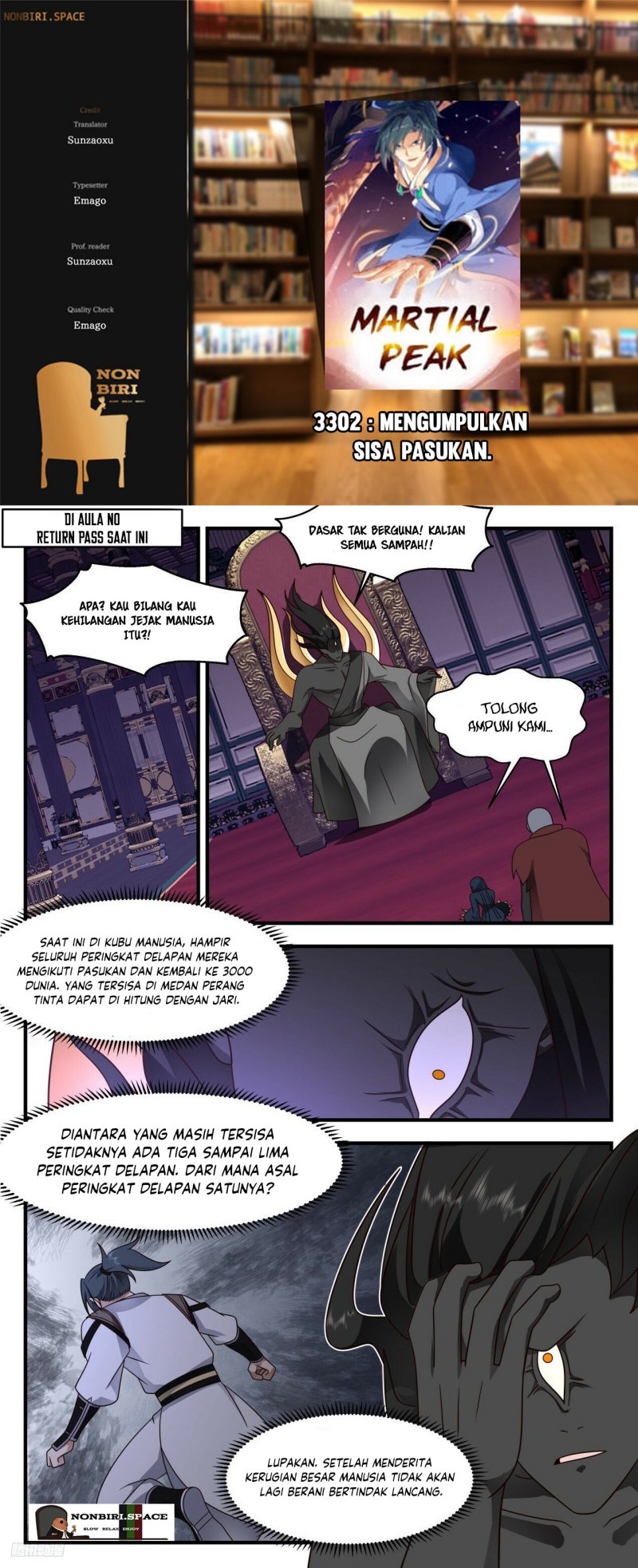 Halaman 1 dari Martial Peak Chapter 3302