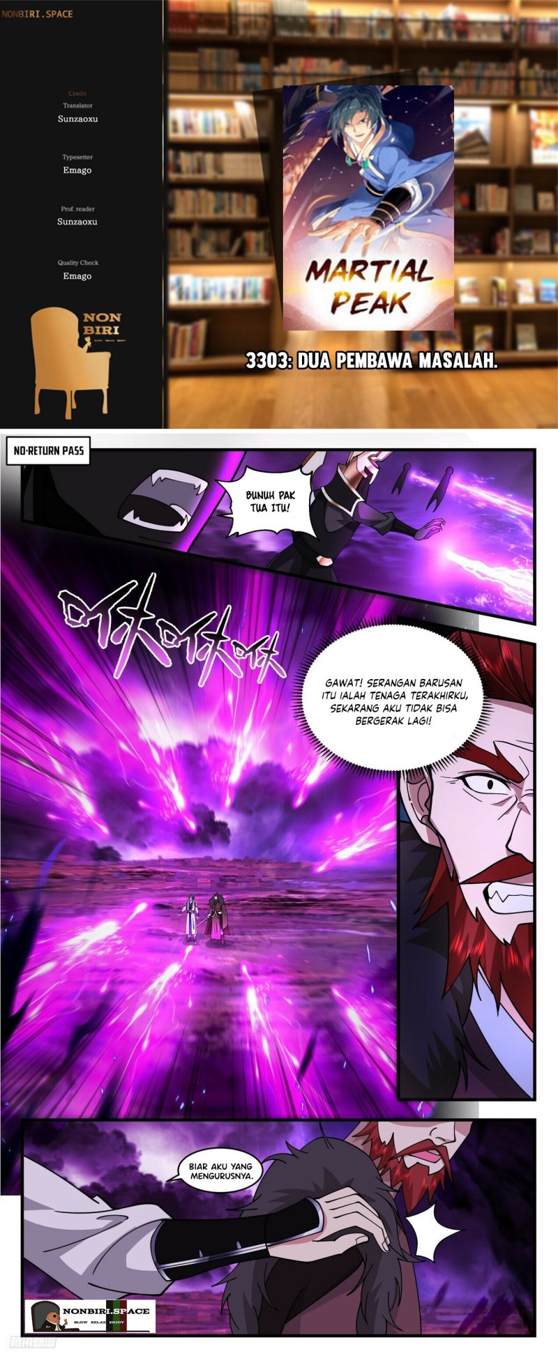 Halaman 1 dari Martial Peak Chapter 3303