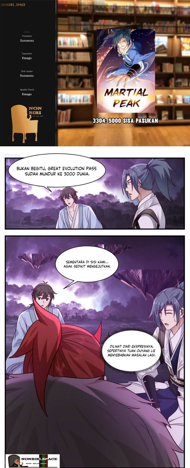 Halaman 1 dari Martial Peak Chapter 3304