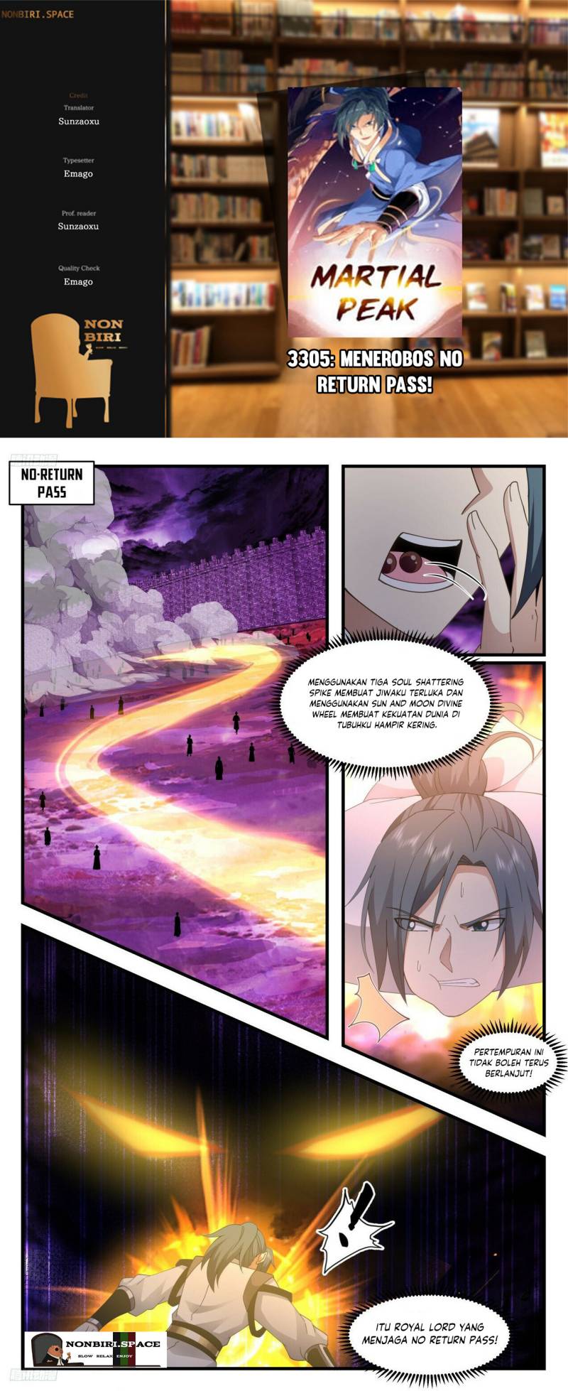 Halaman 1 dari Martial Peak Chapter 3305