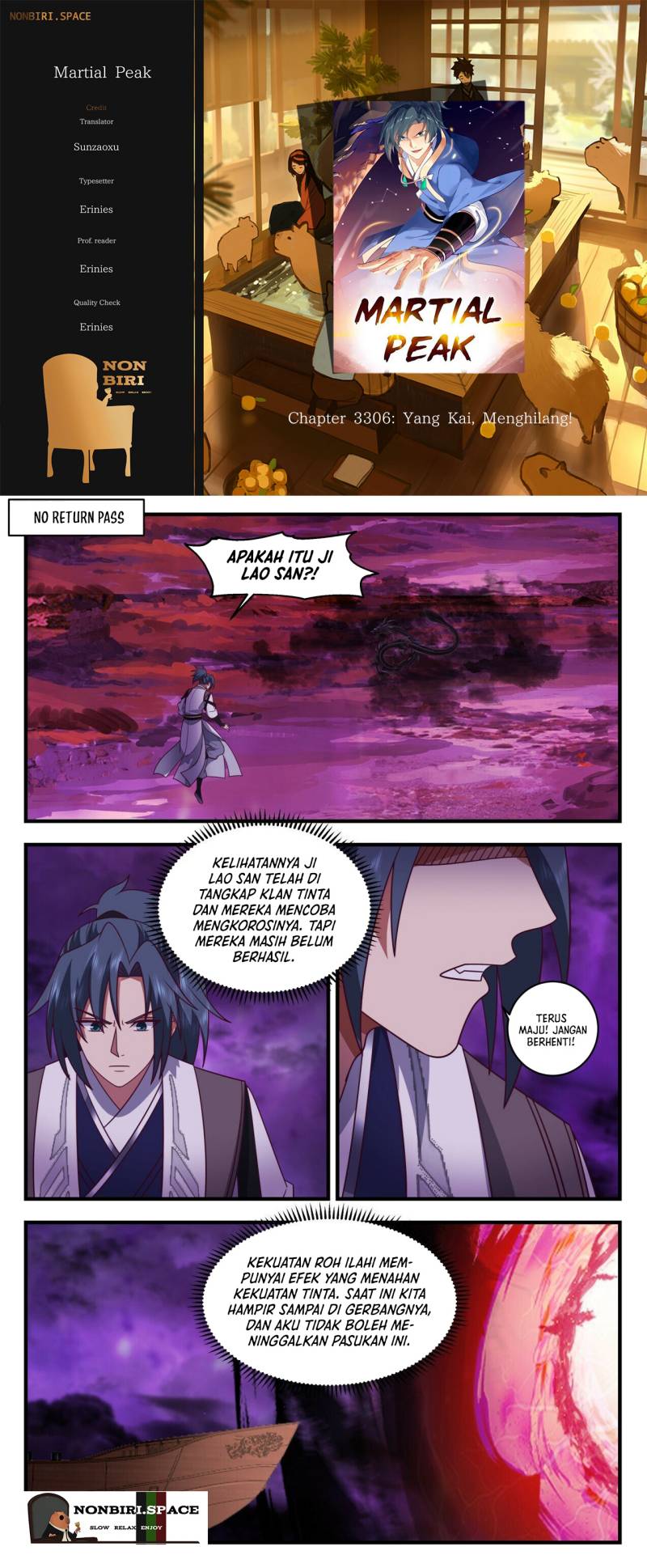 Halaman 1 dari Martial Peak Chapter 3306