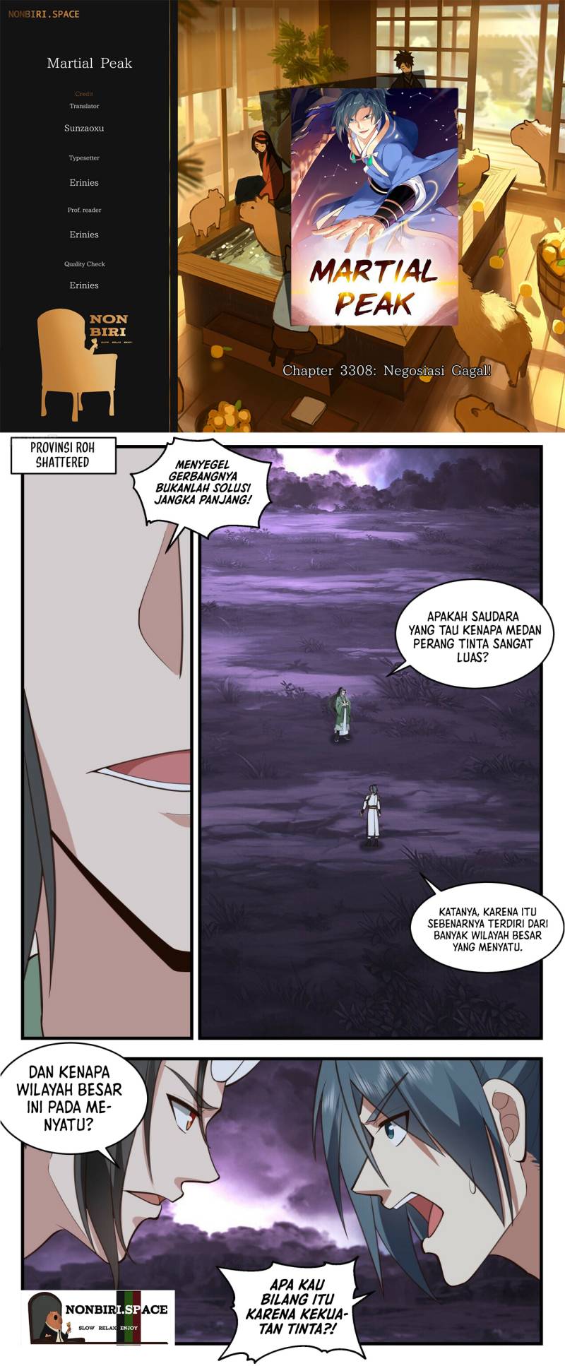 Halaman 1 dari Martial Peak Chapter 3308