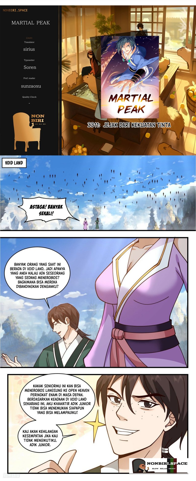 Halaman 1 dari Martial Peak Chapter 3311