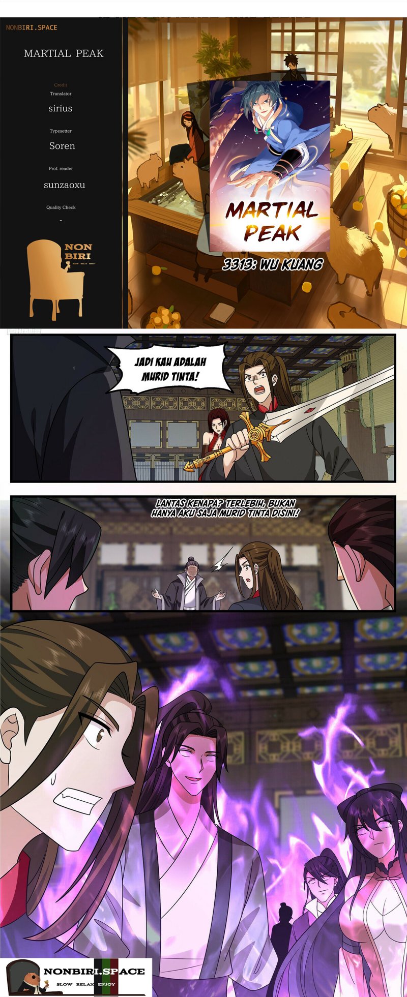 Halaman 1 dari Martial Peak Chapter 3313
