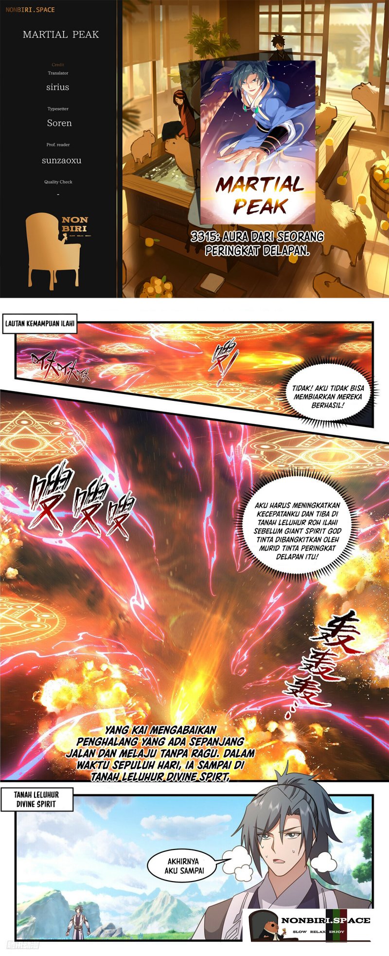 Halaman 1 dari Martial Peak Chapter 3315