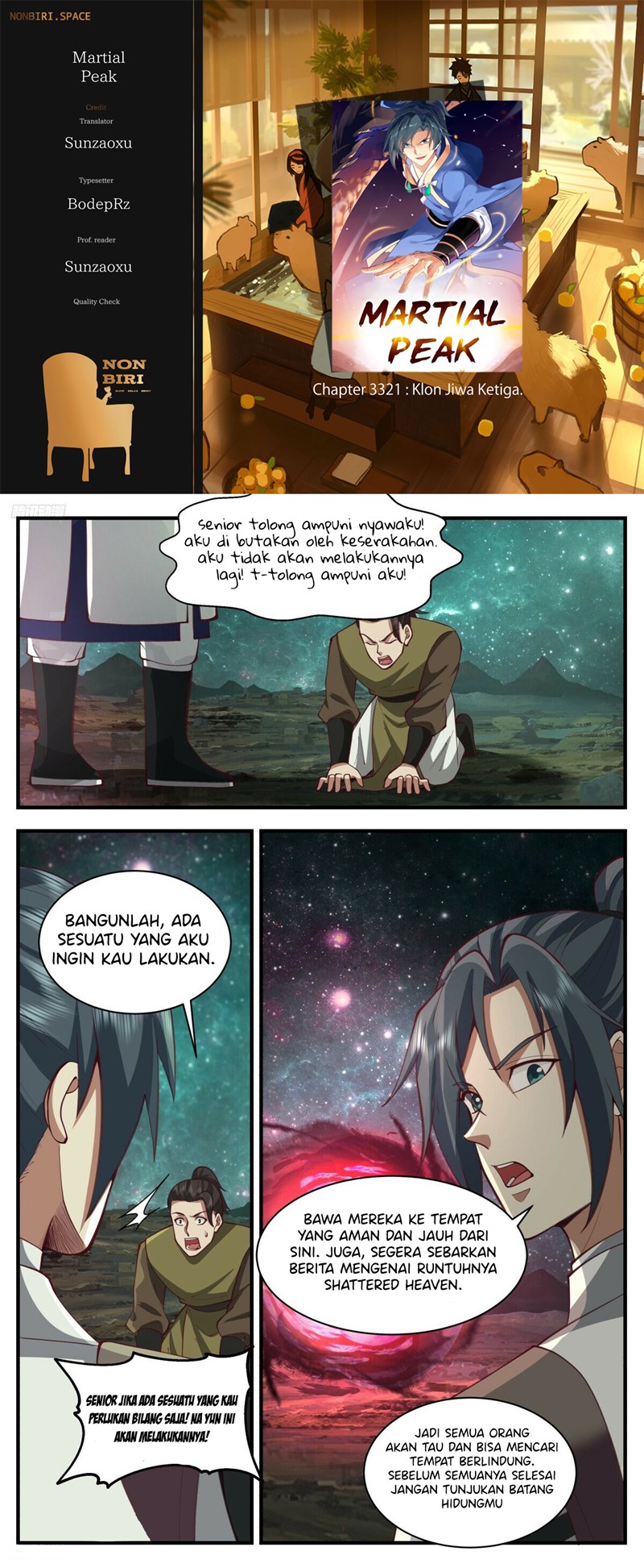 Halaman 1 dari Martial Peak Chapter 3321