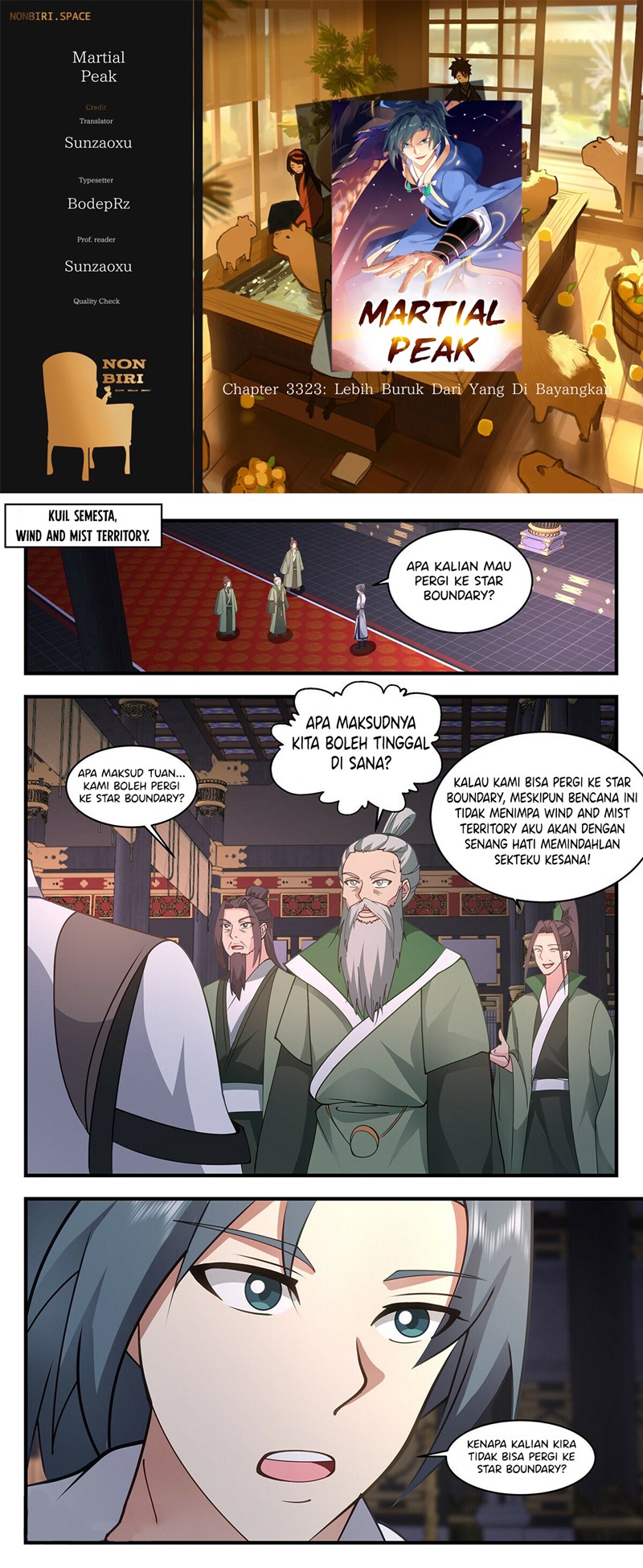 Halaman 1 dari Martial Peak Chapter 3323