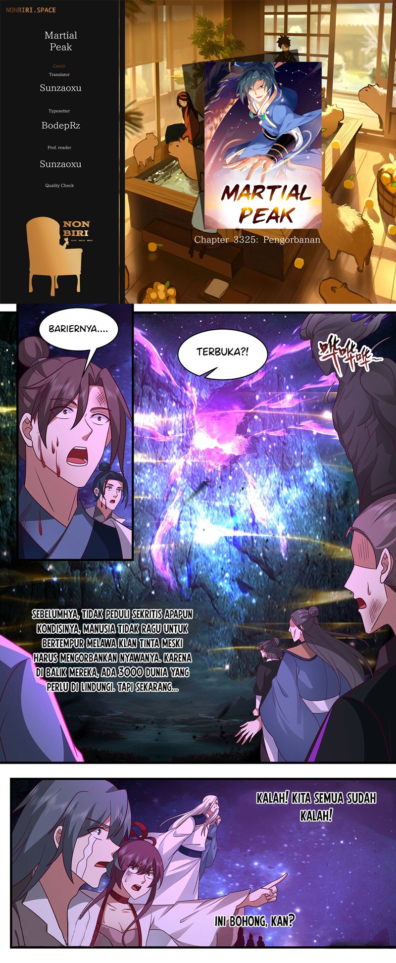 Halaman 1 dari Martial Peak Chapter 3325