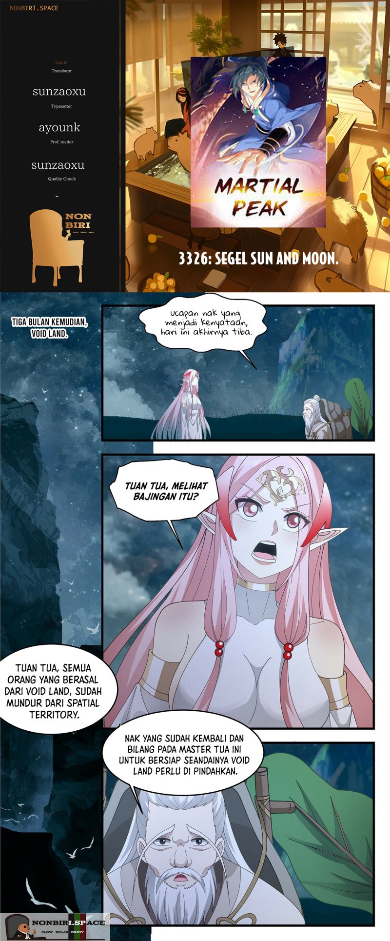 Halaman 1 dari Martial Peak Chapter 3326
