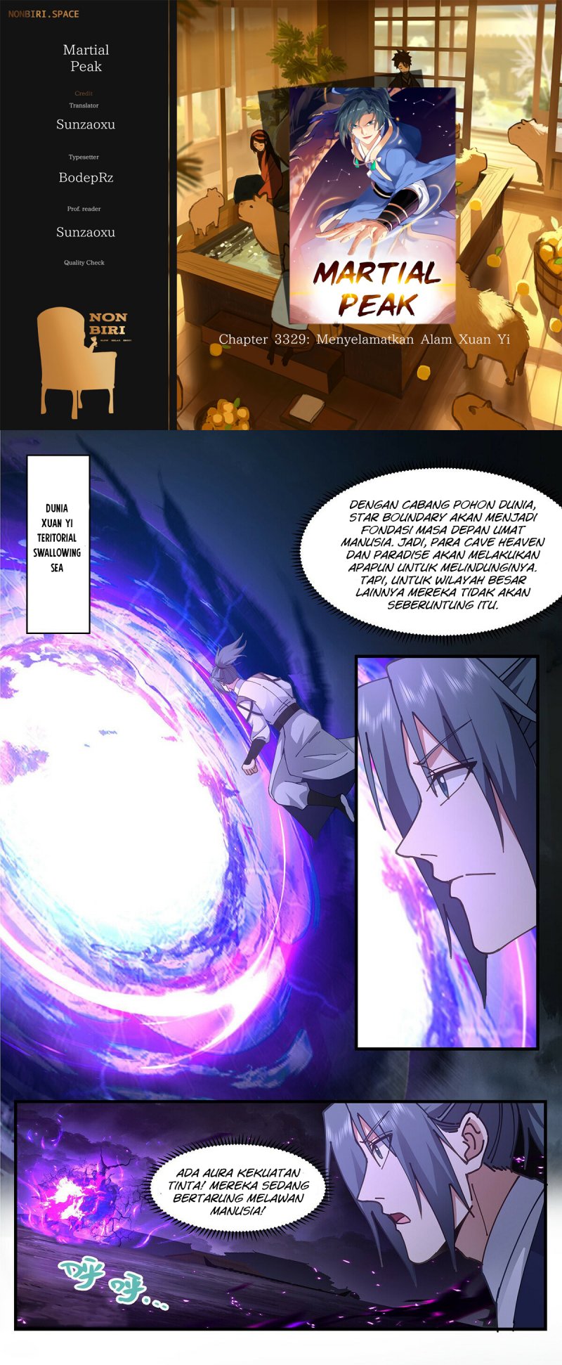 Halaman 1 dari Martial Peak Chapter 3329