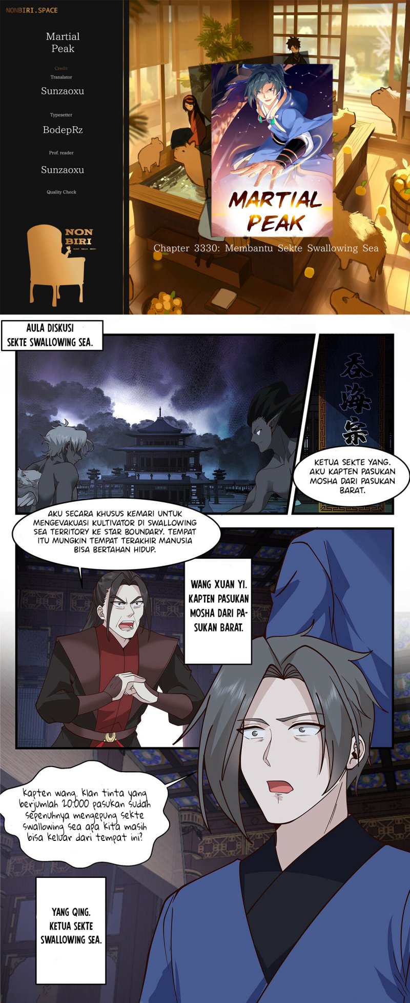 Halaman 1 dari Martial Peak Chapter 3330