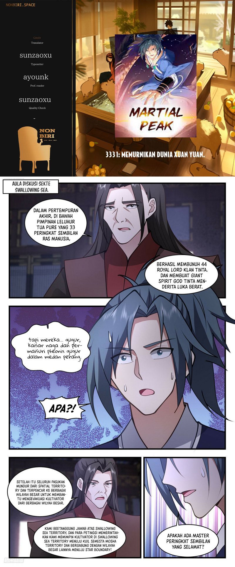 Halaman 1 dari Martial Peak Chapter 3331