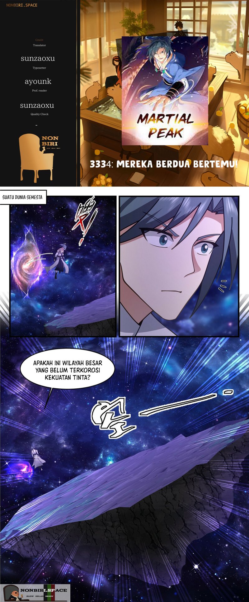 Halaman 1 dari Martial Peak Chapter 3334