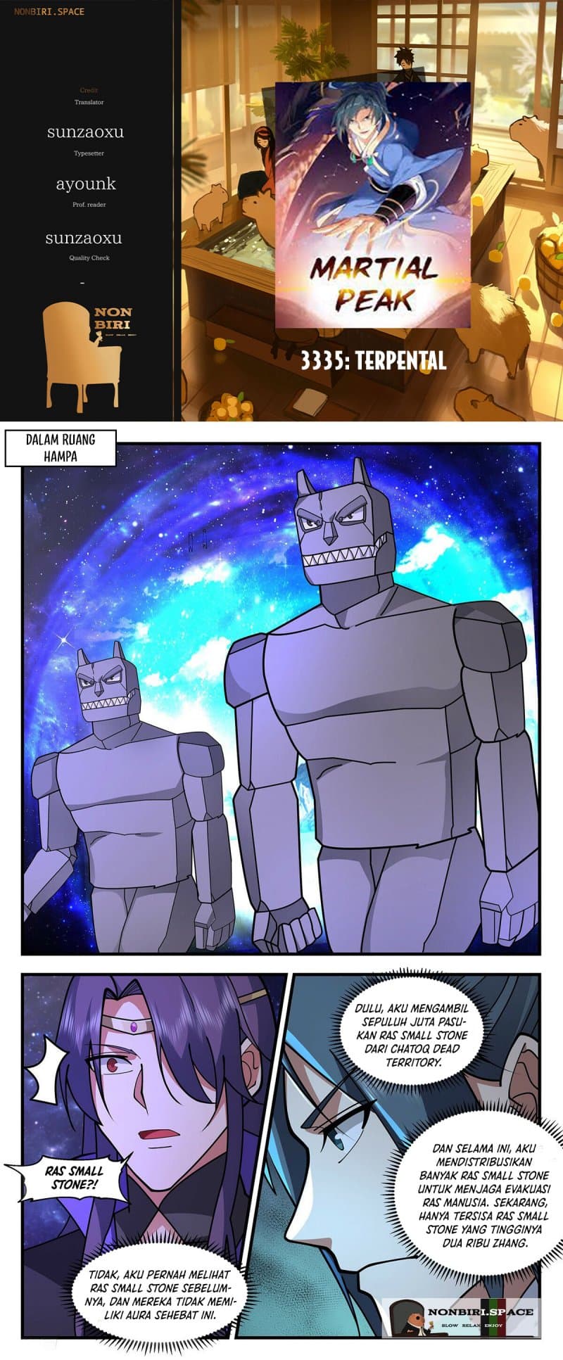 Halaman 1 dari Martial Peak Chapter 3335