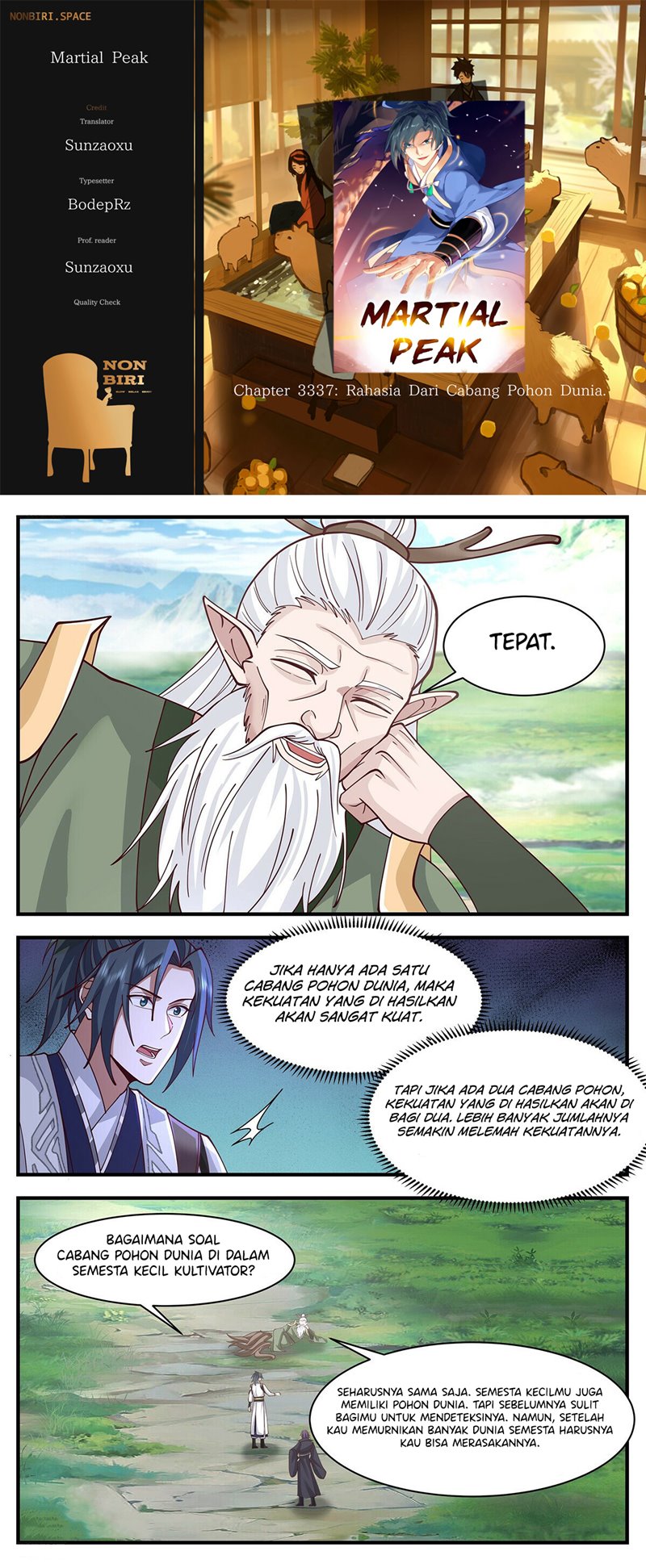 Halaman 1 dari Martial Peak Chapter 3337