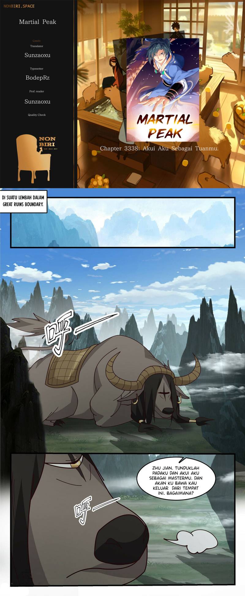 Halaman 1 dari Martial Peak Chapter 3338