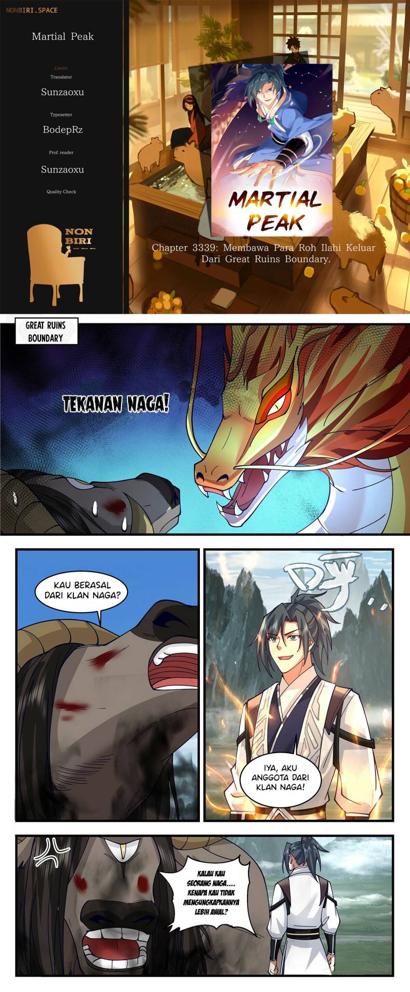 Halaman 1 dari Martial Peak Chapter 3339