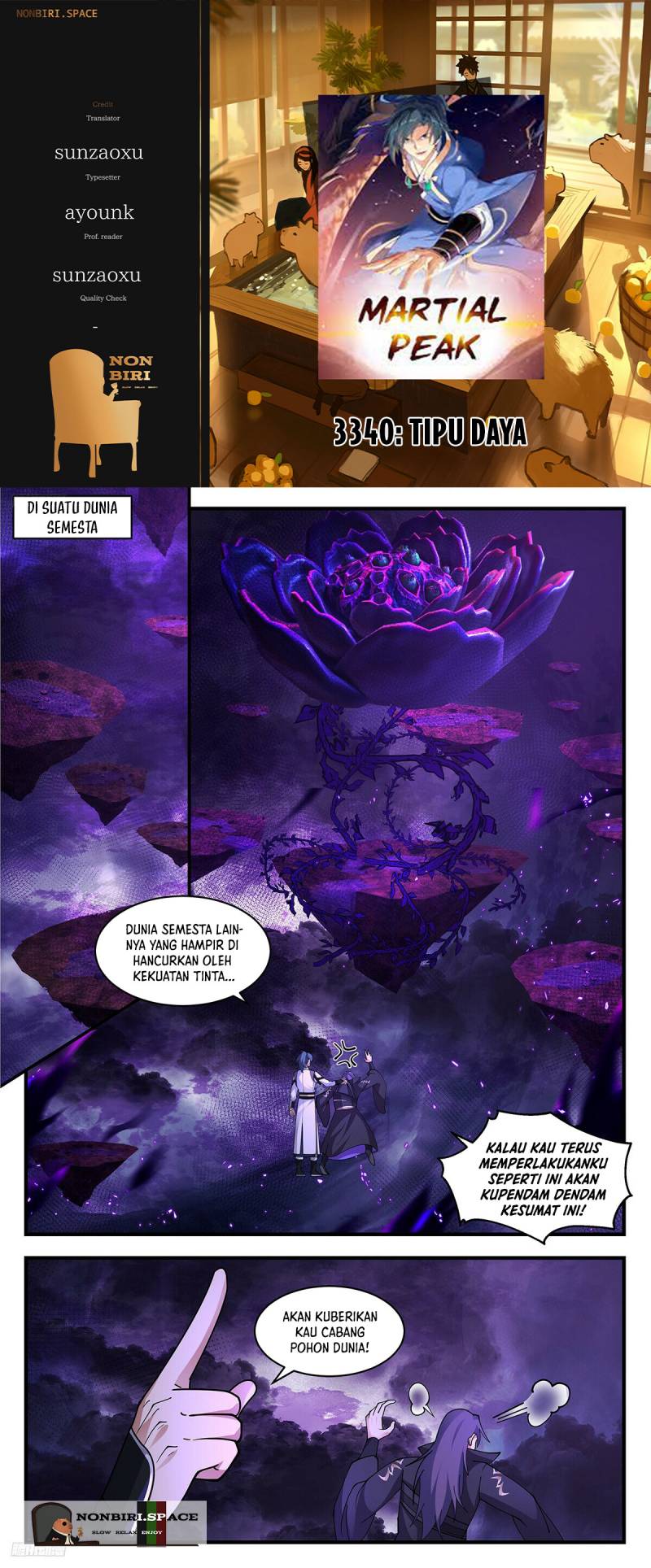 Halaman 1 dari Martial Peak Chapter 3340