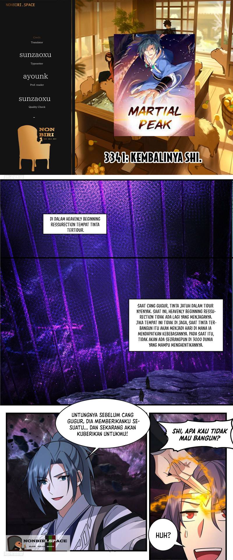 Halaman 1 dari Martial Peak Chapter 3341
