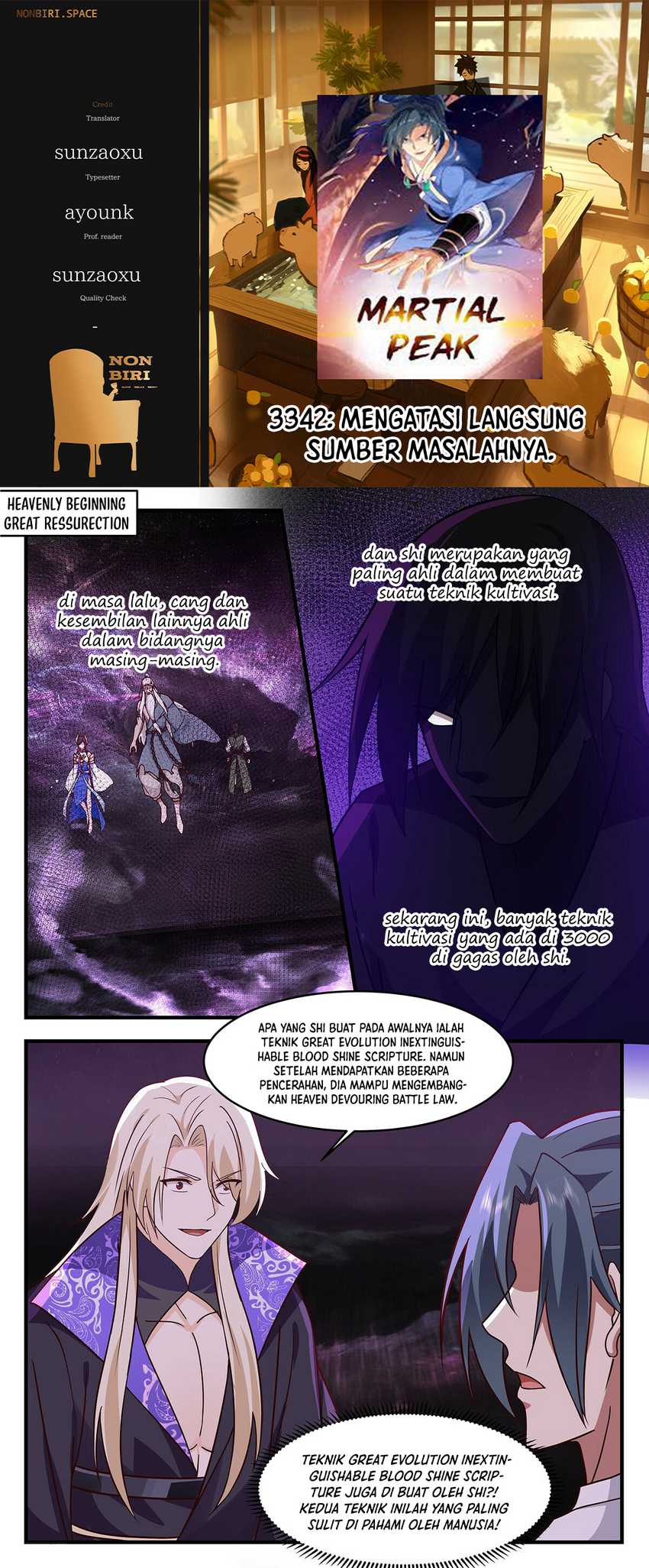 Halaman 1 dari Martial Peak Chapter 3342