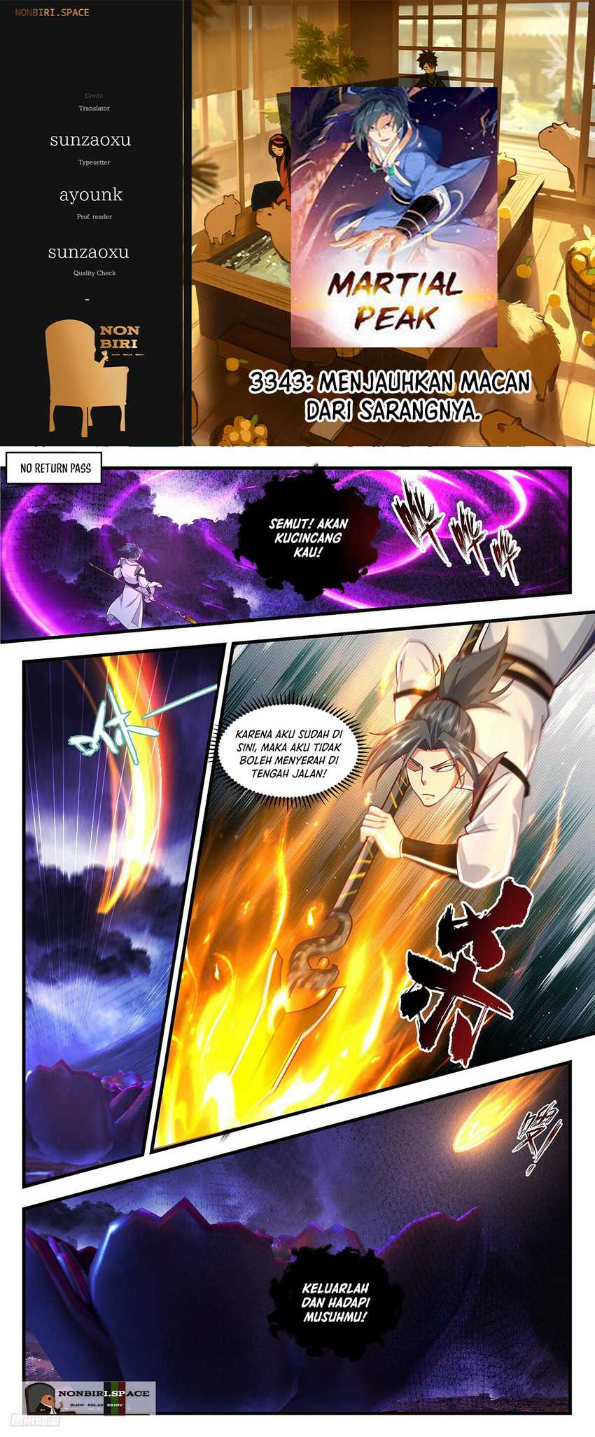 Halaman 1 dari Martial Peak Chapter 3343