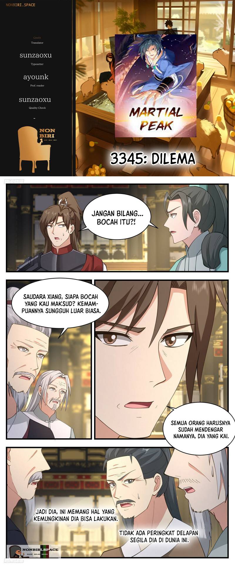Halaman 1 dari Martial Peak Chapter 3345