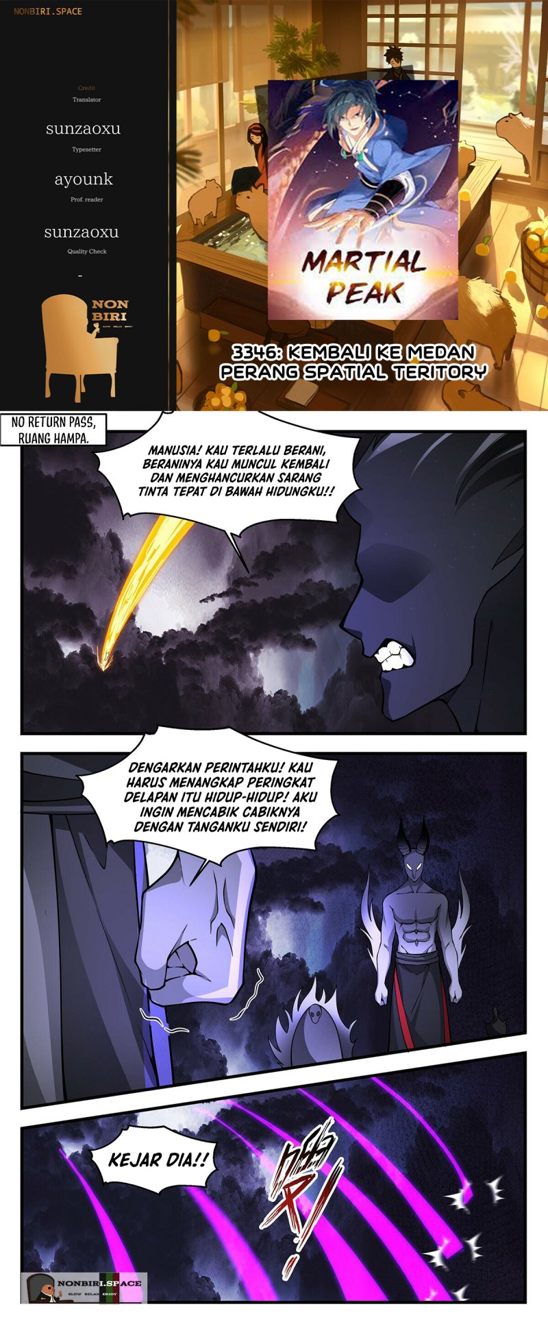 Halaman 1 dari Martial Peak Chapter 3346