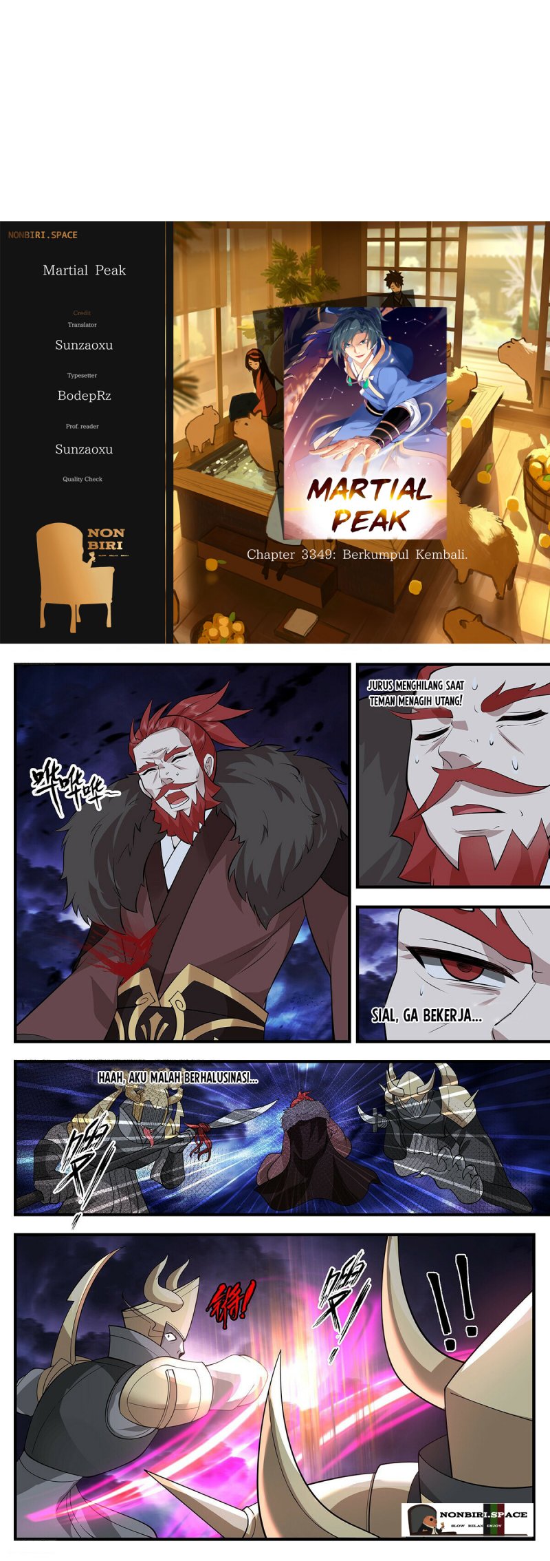 Halaman 1 dari Martial Peak Chapter 3349
