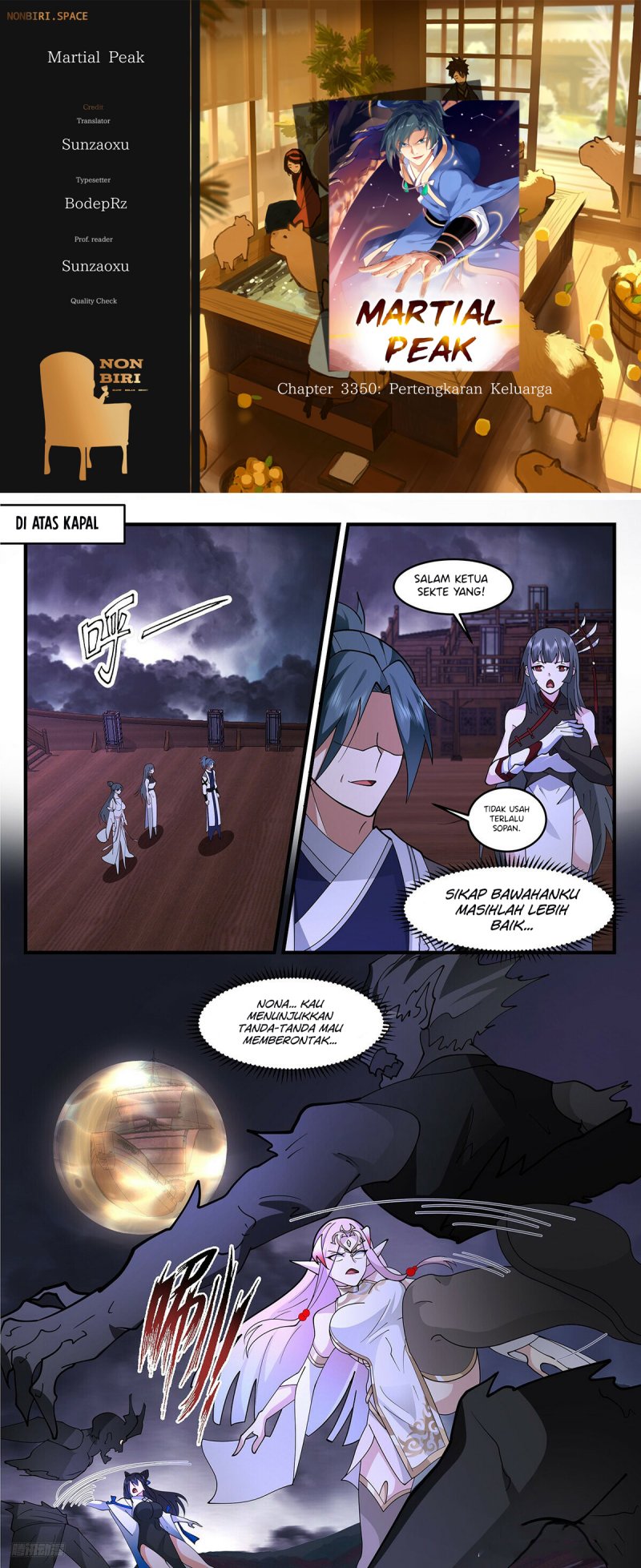 Halaman 1 dari Martial Peak Chapter 3350