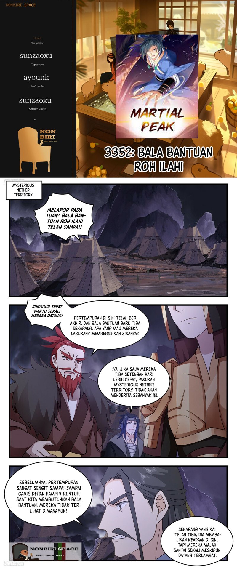 Halaman 1 dari Martial Peak Chapter 3352