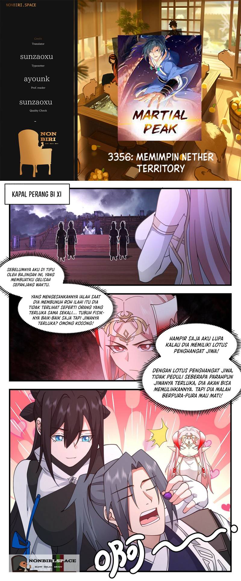 Halaman 1 dari Martial Peak Chapter 3356
