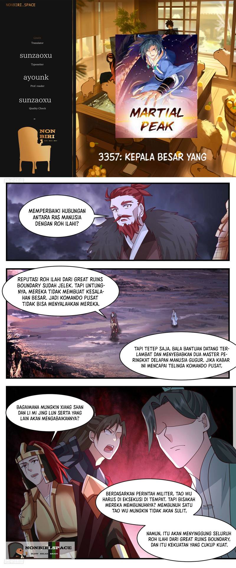 Halaman 1 dari Martial Peak Chapter 3357