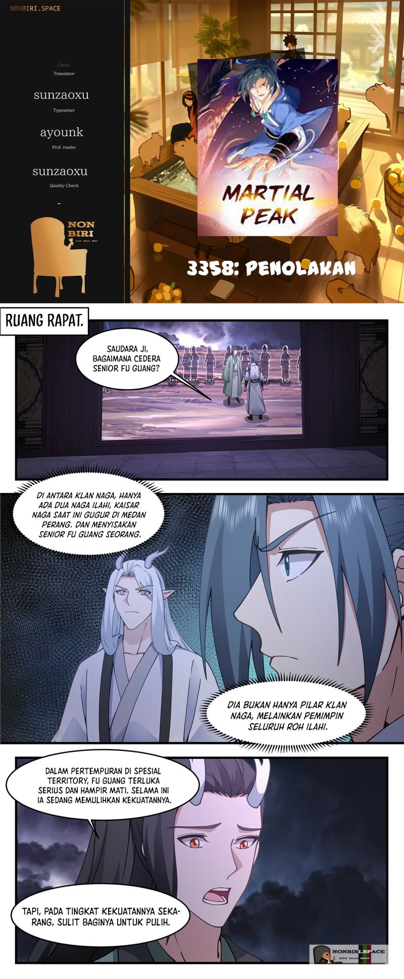 Halaman 1 dari Martial Peak Chapter 3358
