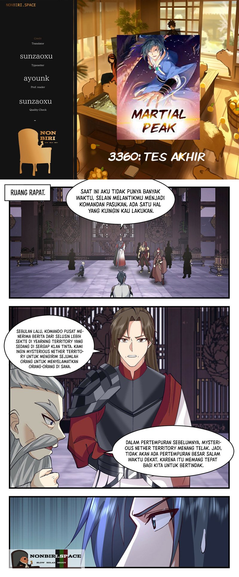 Halaman 1 dari Martial Peak Chapter 3360