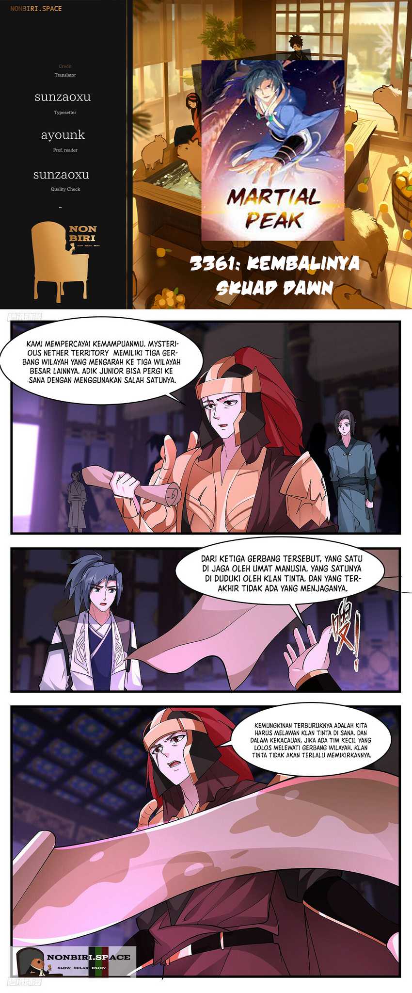 Halaman 1 dari Martial Peak Chapter 3361