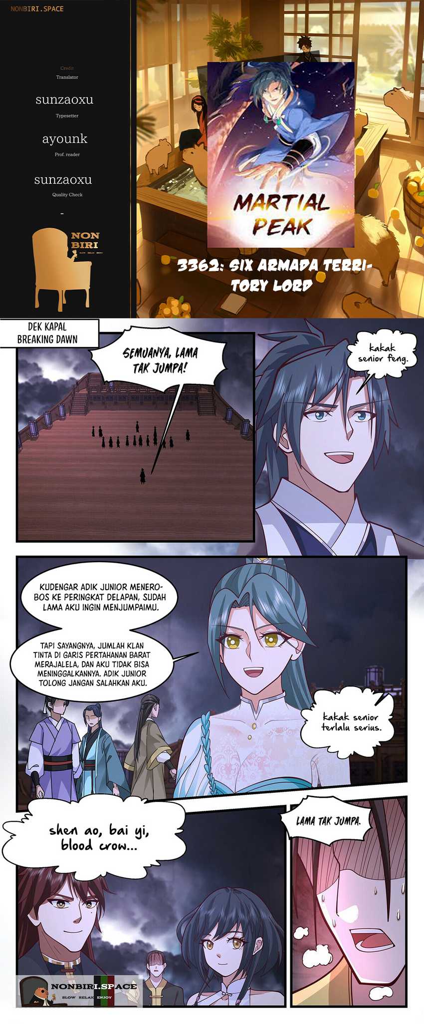 Halaman 1 dari Martial Peak Chapter 3362